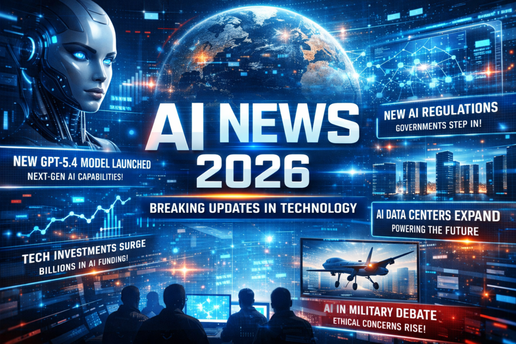 Latest AI News 2026: New AI Models, Tech Investments and Global AI Developments