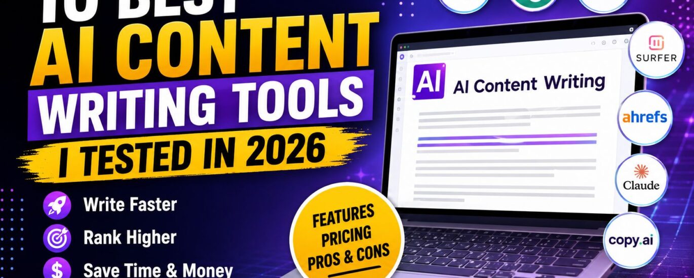 10 Best AI Content Writing Tools I Tested In 2026