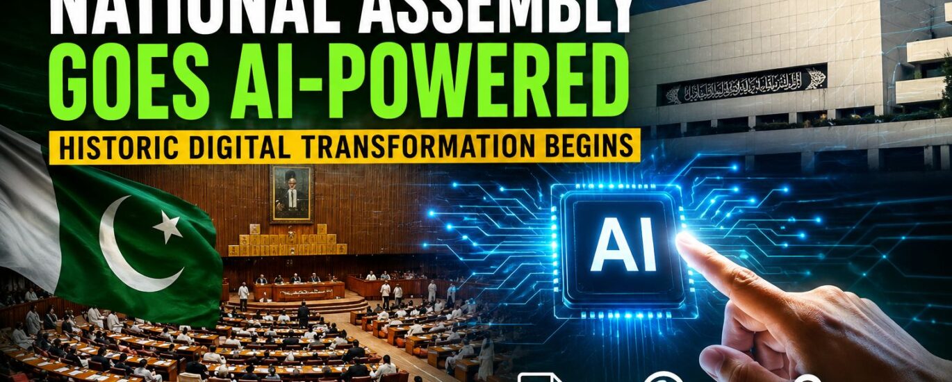 National Assembly Becomes Pakistan’s First AI-Enabled Assembly