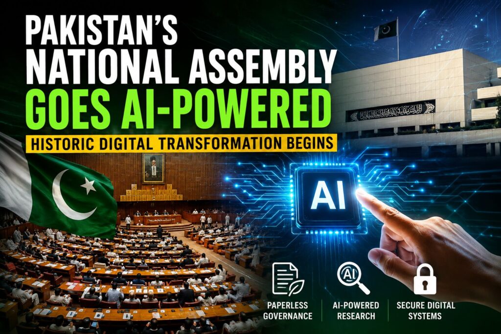 National Assembly Becomes Pakistan’s First AI-Enabled Assembly