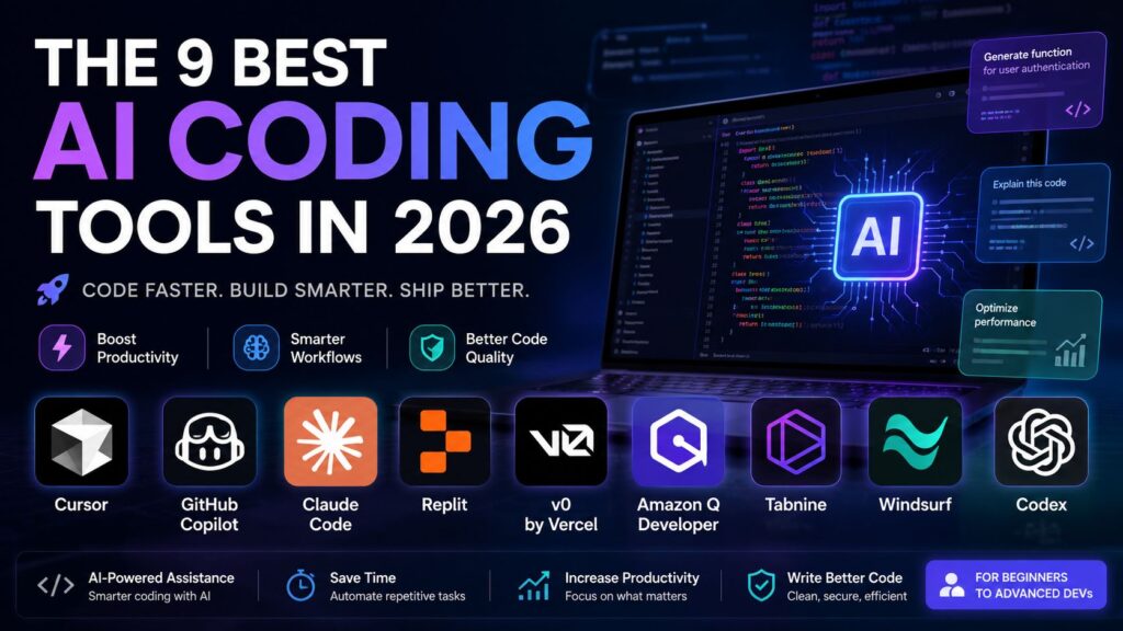 The 9 Best AI Coding Tools in 2026
