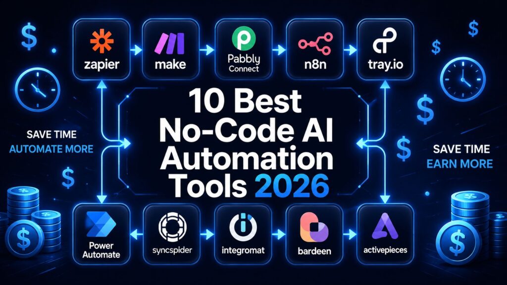 10 Best No-Code AI Automation Tools in 2026