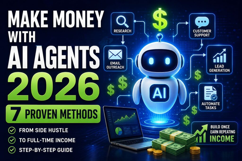 how to make money with ai agents in 2026