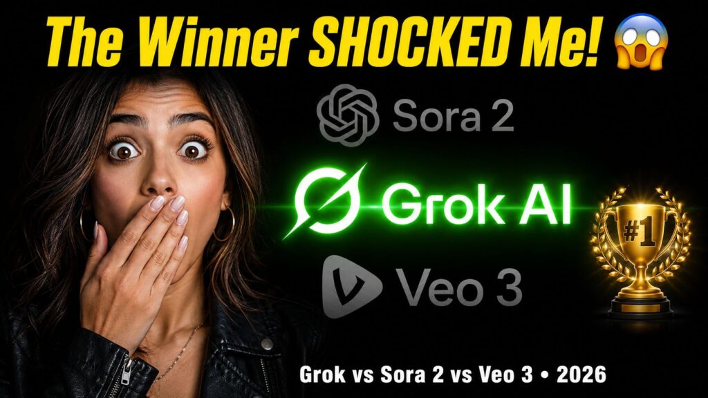 Grok vs Sora 2 vs Veo 3