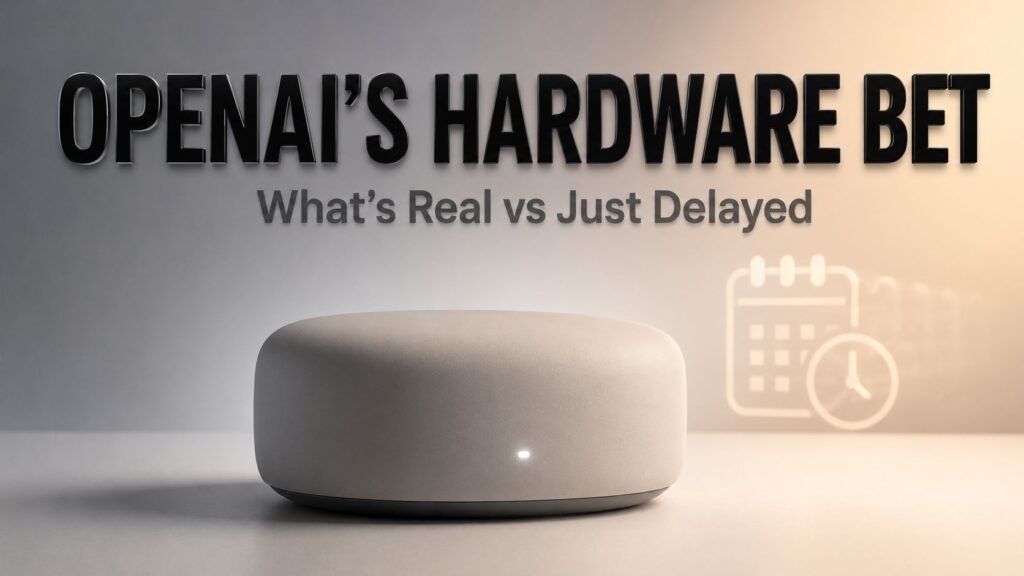 OpenAI's Jony Ive Device: What's Real vs Just Delayed Hype